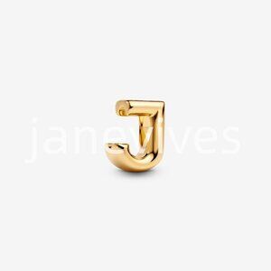 Pandora Letter J Alphabet Charm